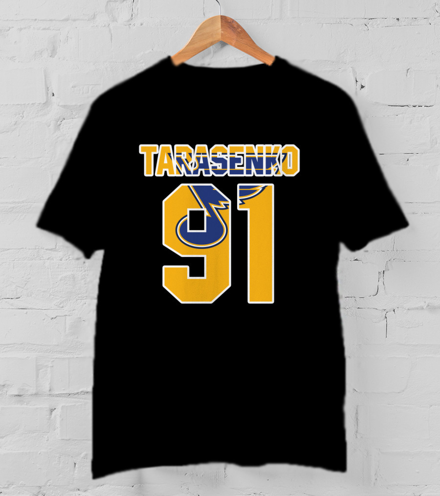 St Louis Blues Tarasenko 91 NHL Hockey Jersey T-Shirt