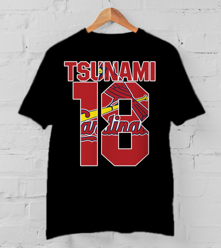 St. Louis Cardinals Tsunami 18 Carlos Martinez T-Shirt