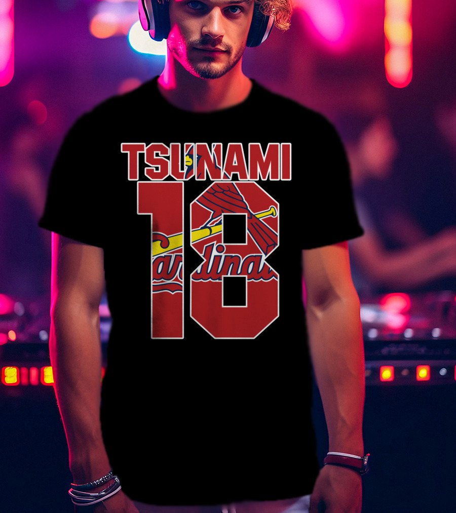 St. Louis Cardinals Tsunami 18 Carlos Martinez T-Shirt