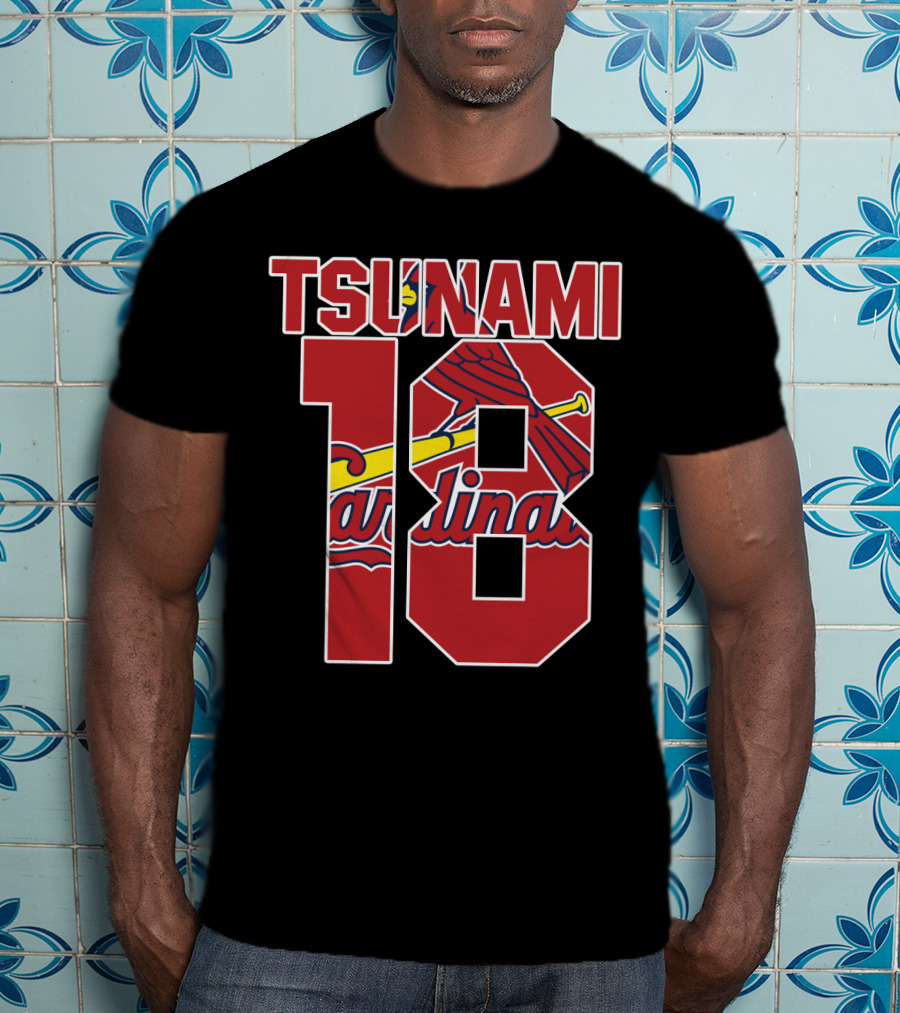 St. Louis Cardinals Tsunami 18 Carlos Martinez T-Shirt