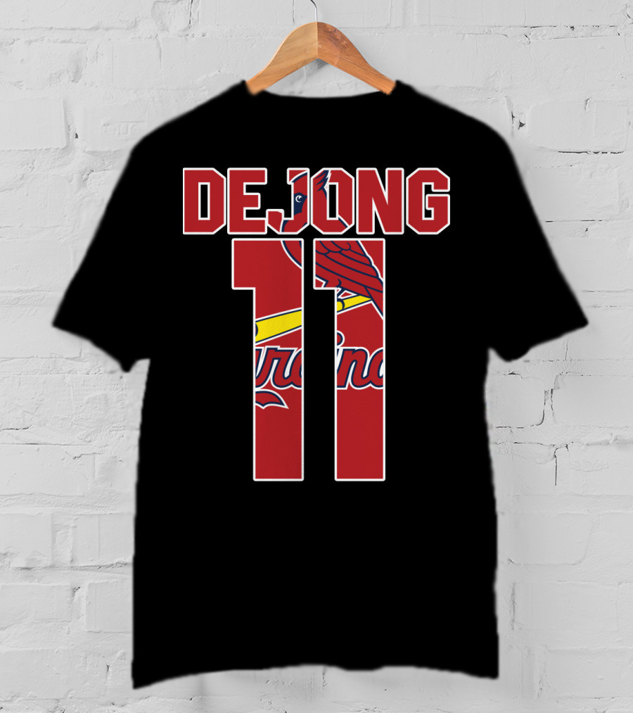 St. Louis Cardinals Paul Dejong 11 Jersey T-Shirt