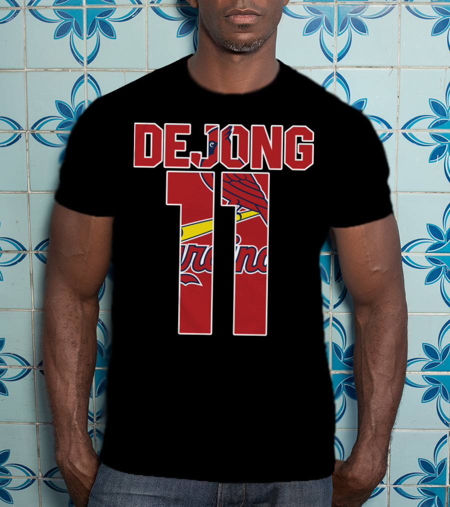 St. Louis Cardinals Paul Dejong 11 Jersey T-Shirt