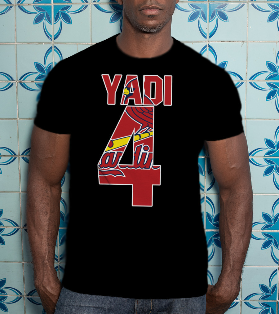 St. Louis Cardinals Yadier Molina Yadi 4 Jersey T-Shirt