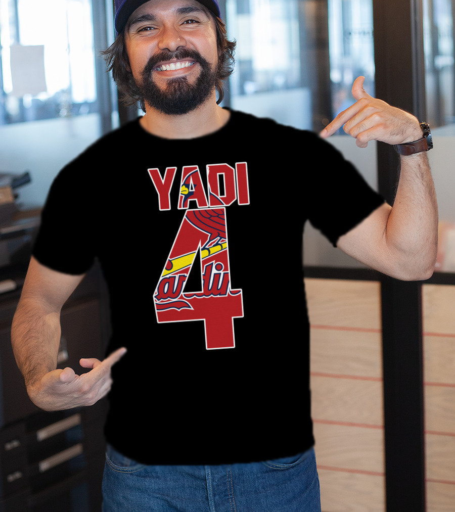 St. Louis Cardinals Yadier Molina Yadi 4 Jersey T-Shirt