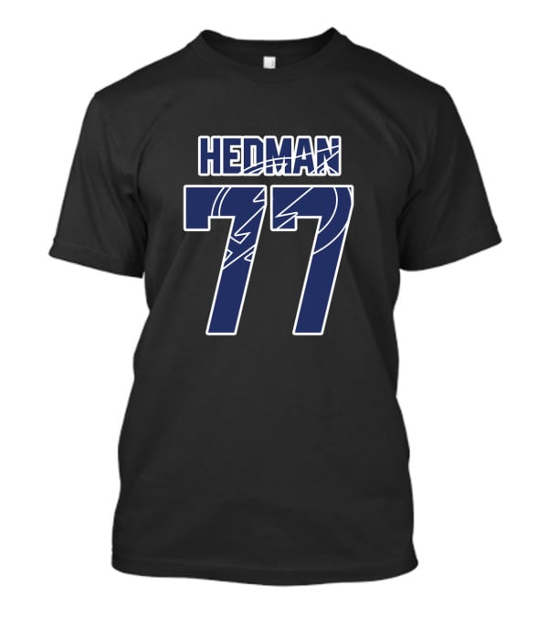 Victor Hedman 77 Tampa Bay Lightning NHL Hockey Player T-Shirt