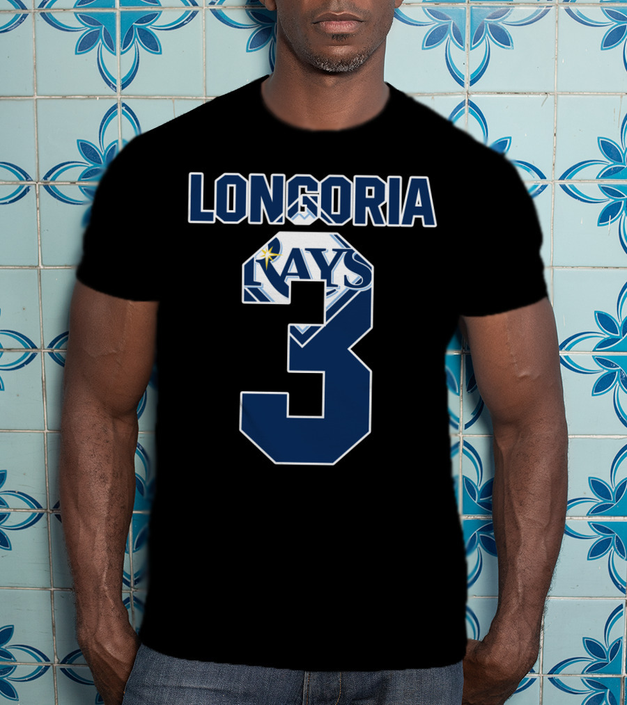 Longoria 3 Tampa Bay Rays T-Shirt