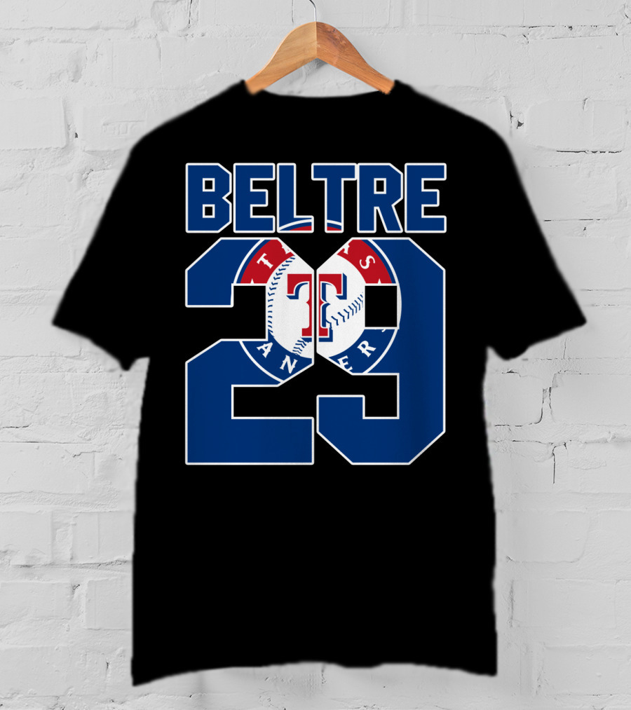 Beltre 29 Texas Rangers Baseball T-Shirt