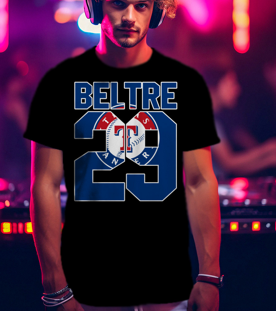 Beltre 29 Texas Rangers Baseball T-Shirt