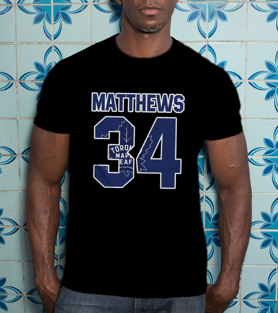 Matthews 34 Toronto Maple Leafs NHL T-Shirt