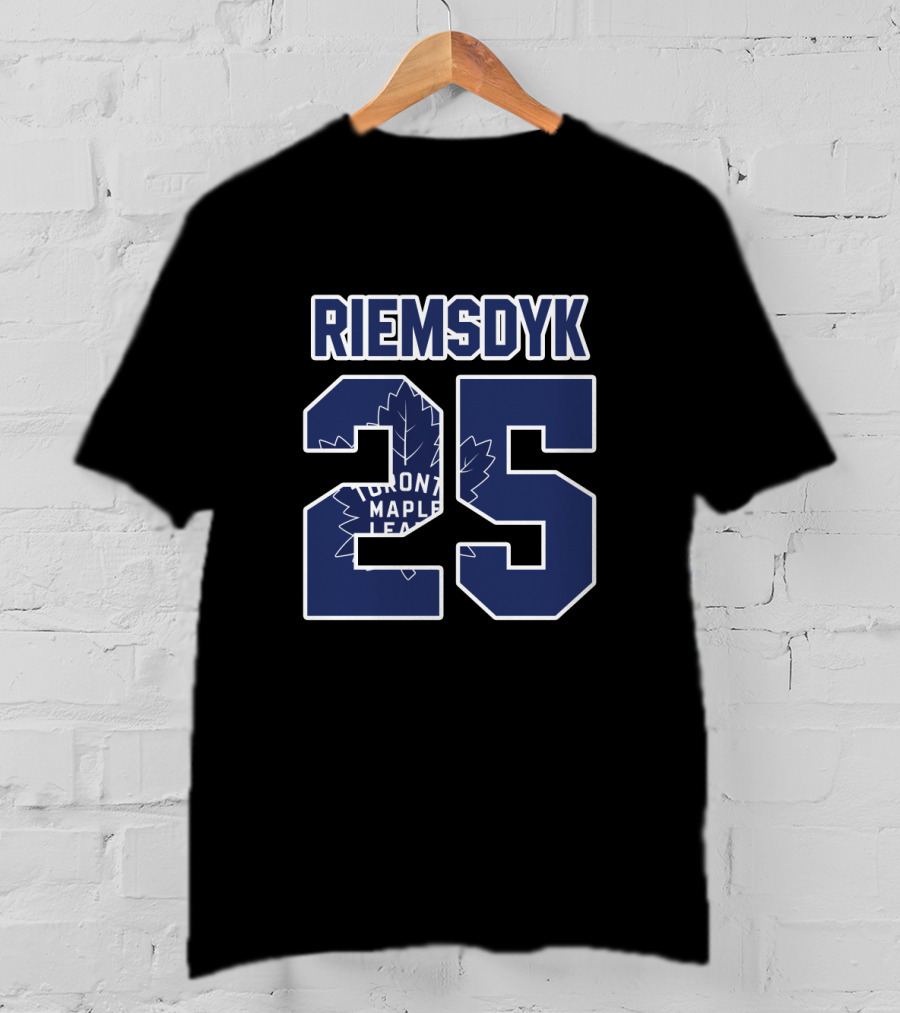 Toronto Maple Leafs Riemsdyk 25 NHL Hockey Fan Gear T-Shirt
