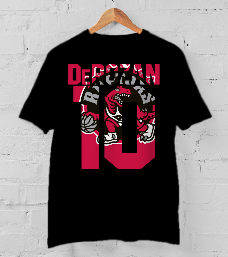 Toronto Raptors Derozan 10 Nba T-Shirt