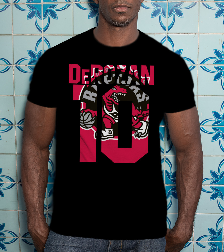 Toronto Raptors Derozan 10 Nba T-Shirt