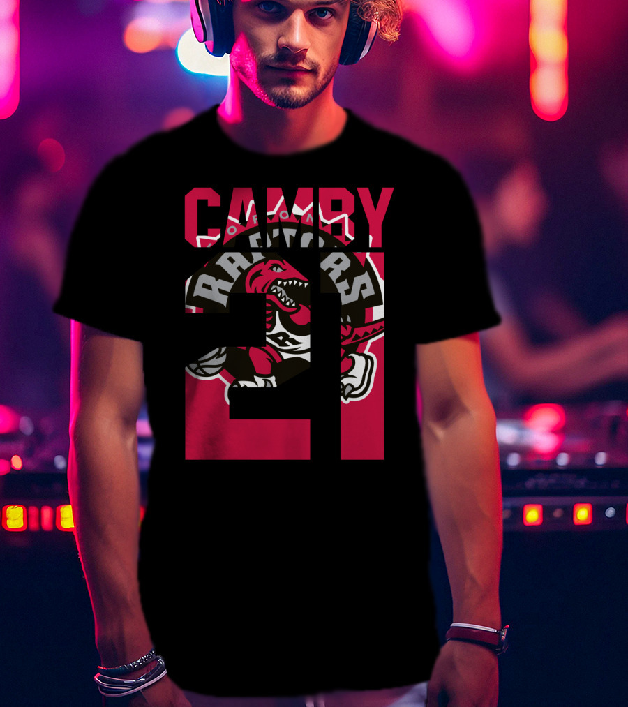 Toronto Raptors Marcus Camby 21 Nba Raptors T-Shirt