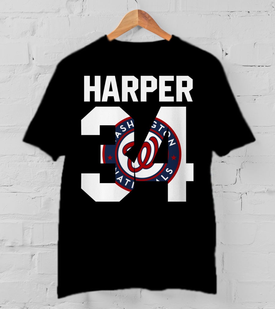 Harper 34 Washington Nationals T-Shirt