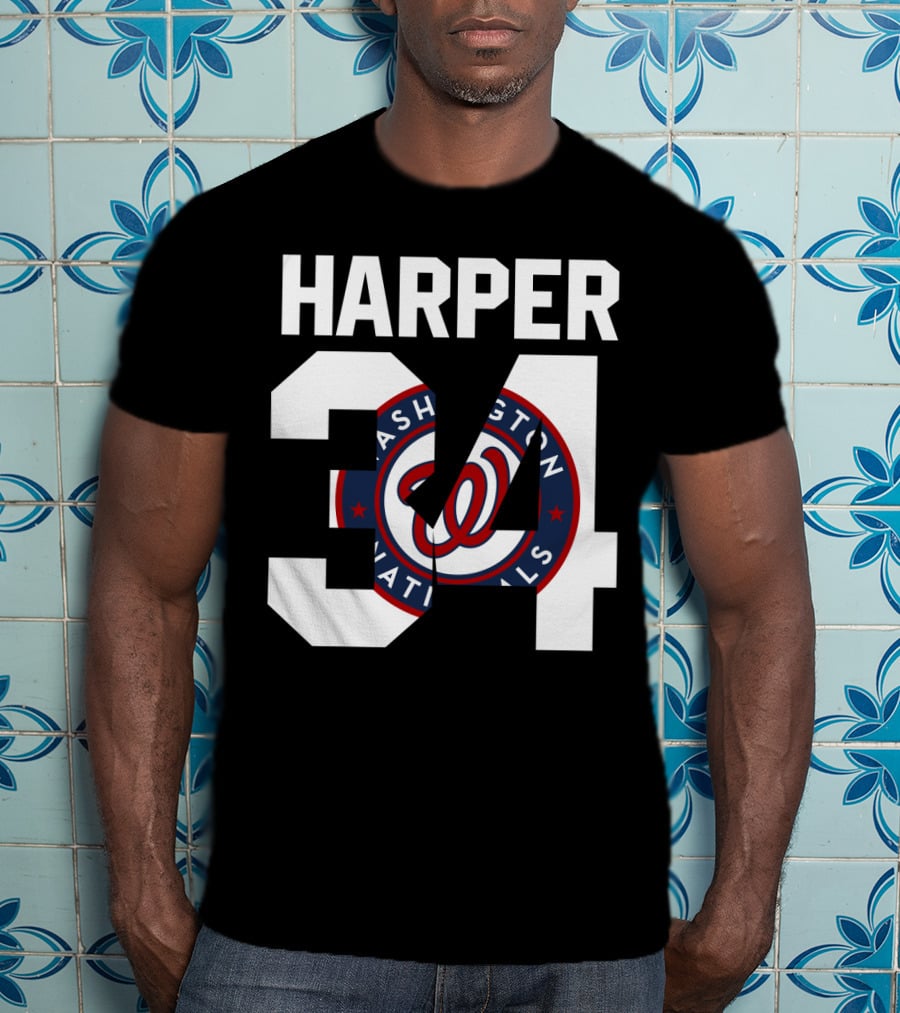 Harper 34 Washington Nationals T-Shirt