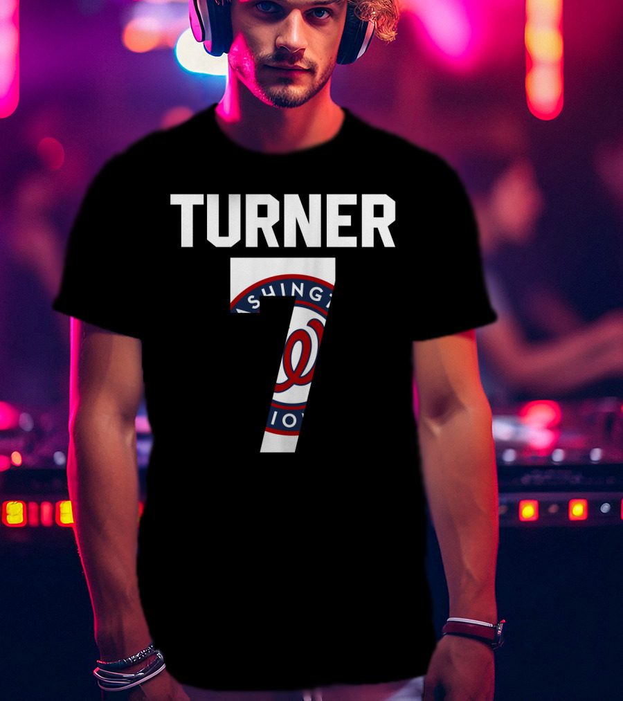 Turner 7 Washington Nationals T-Shirt