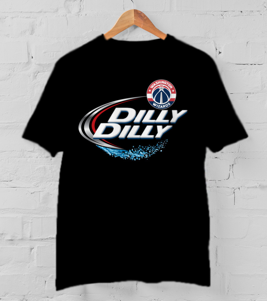 Washington Wizards Dilly Dilly Fans Logo Splash T-Shirt