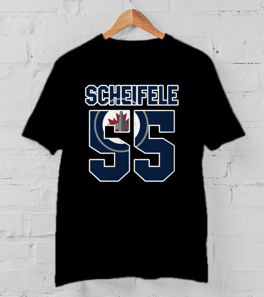 Winnipeg Jets Mark Scheifele 55 NHL Hockey Jersey T-Shirt