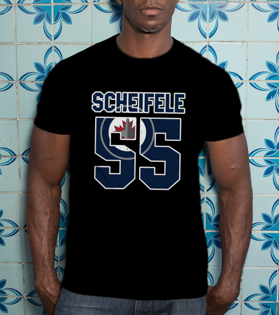Winnipeg Jets Mark Scheifele 55 NHL Hockey Jersey T-Shirt