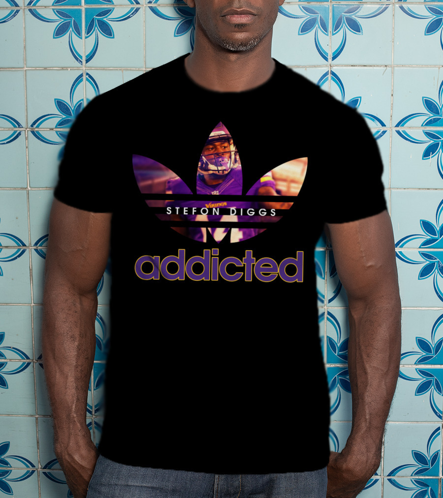Stefon Diggs Minnesota Vikings Addicted Nfl T-Shirt