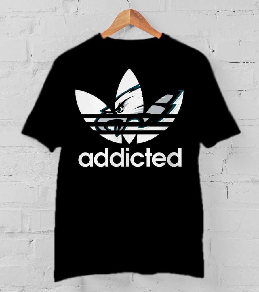 Philadelphia Eagles Addicted Nfl Fan T-Shirt