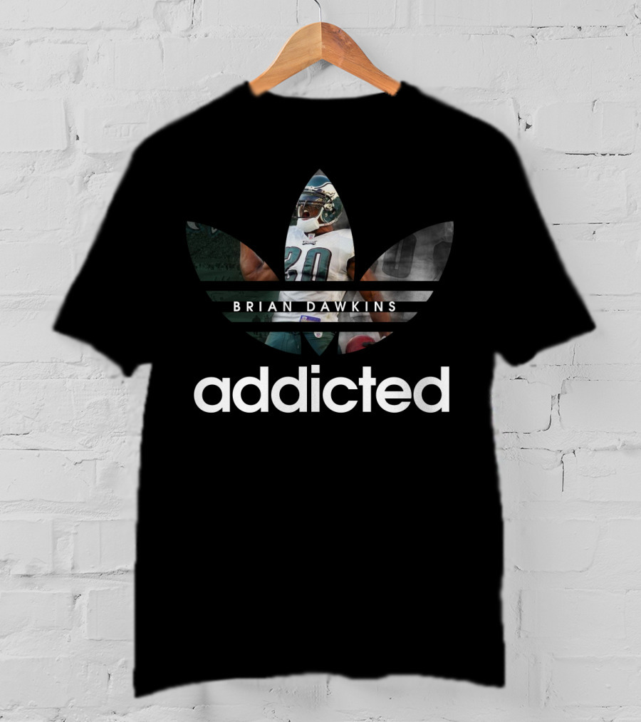 Philadelphia Eagles Brian Dawkins Addicted Nfl T-Shirt