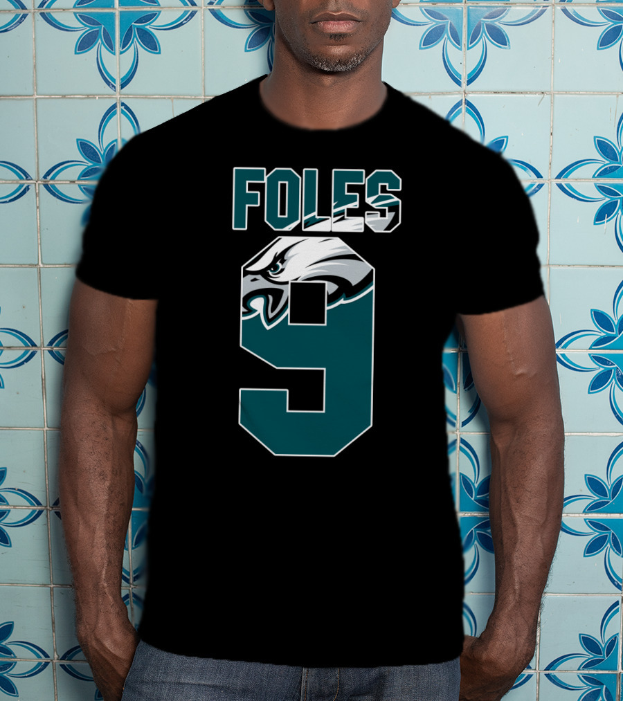 Philadelphia Eagles Nick Foles 9 Eagle T-Shirt