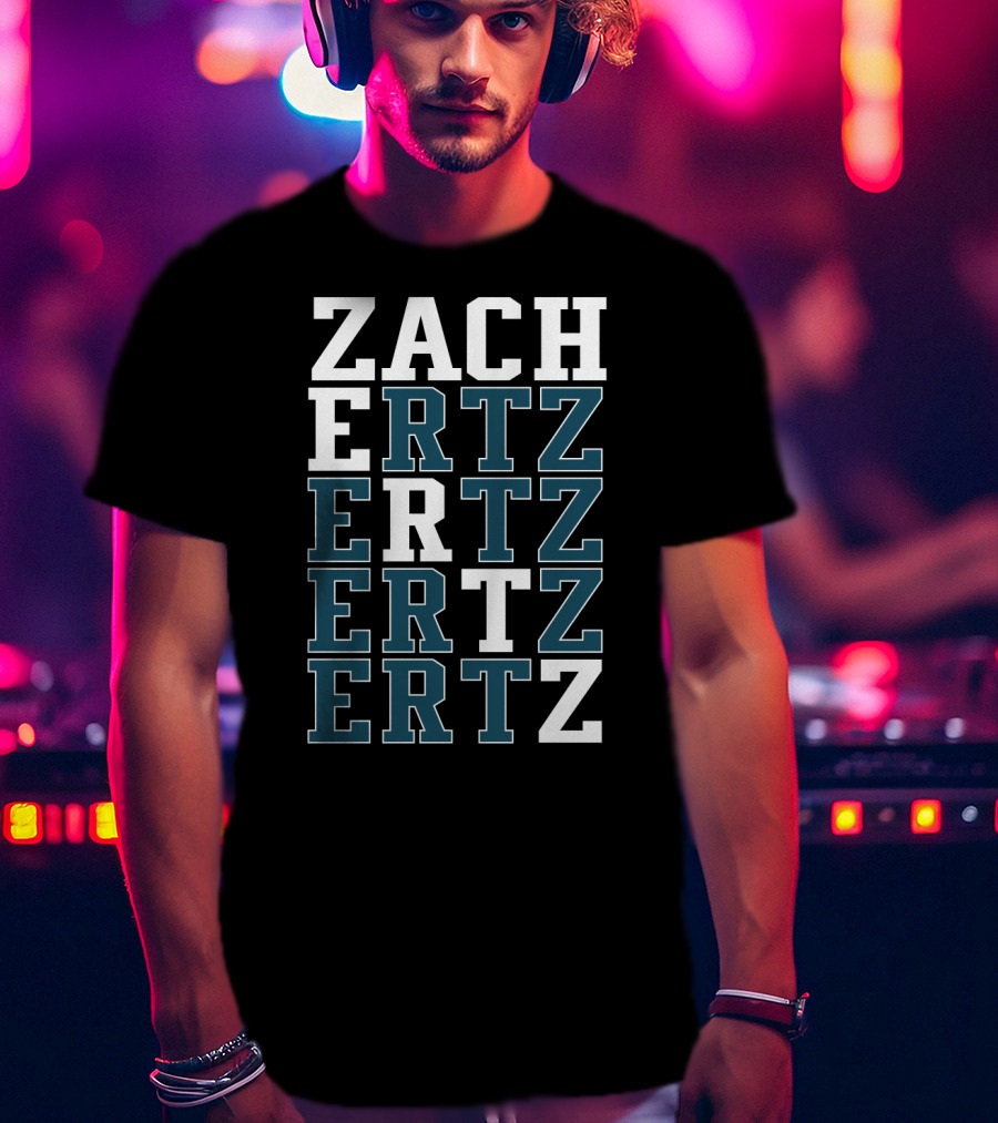 Philadelphia Eagles Zach Ertz Ertz Ertz Ertz Fan T-Shirt