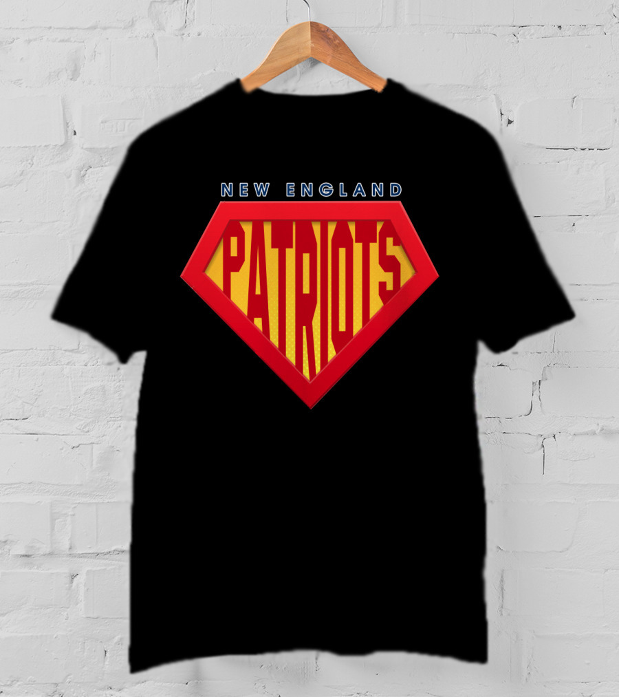 New England Patriots Super Logo For Fans Patriots T-Shirt