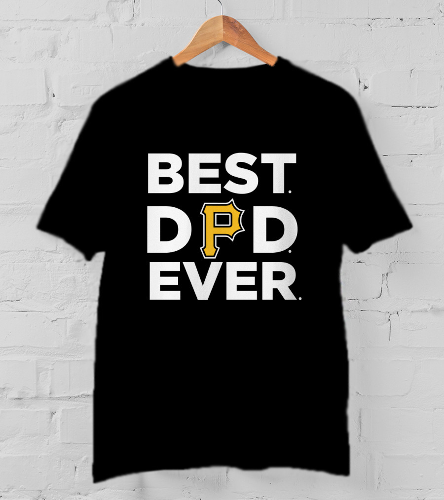 Best Pittsburgh Pirates Dad Ever P Logo Gift T-Shirt
