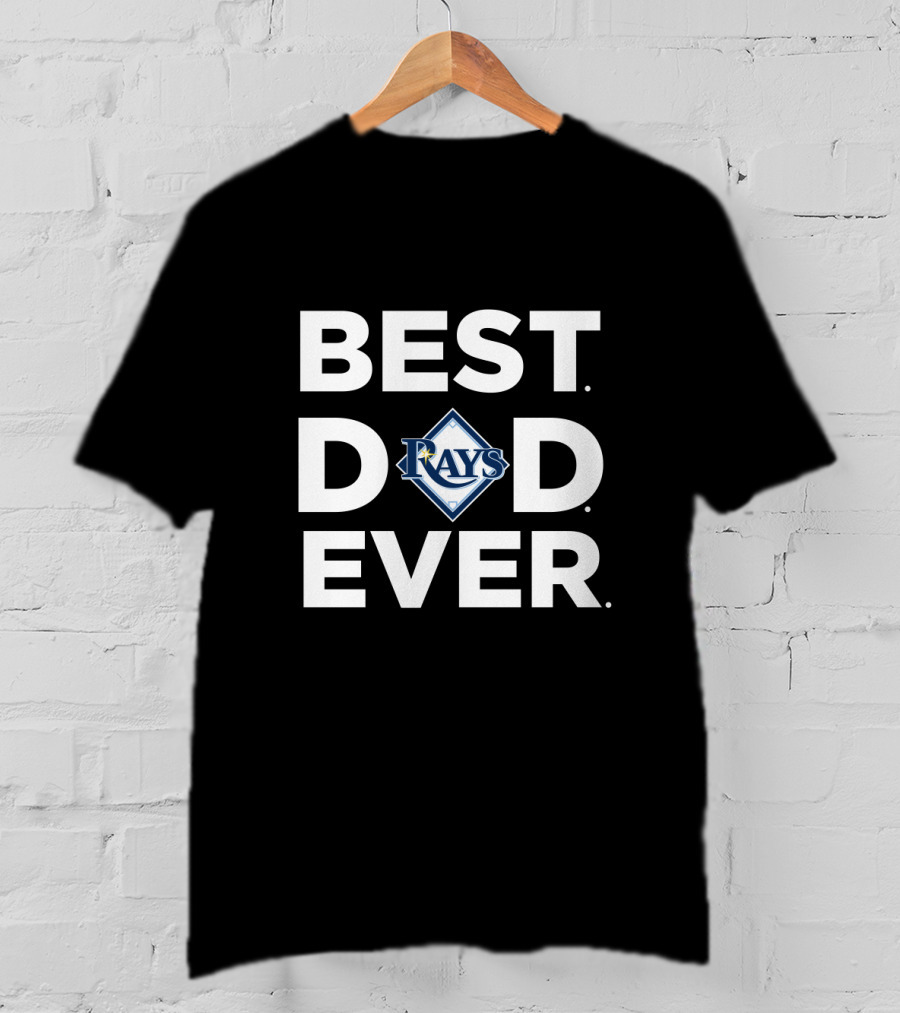 Best Tampa Bay Rays Dad Ever Gift Dad Fan T-Shirt