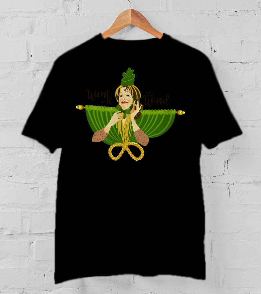 Went With The Wind Carol Burnett As Miss Starlett Iconic Scene Image T-Shirt