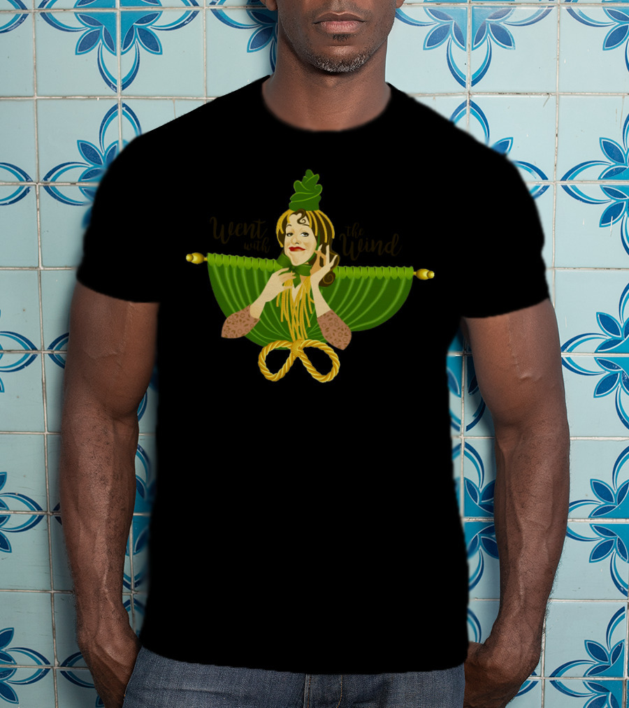 Went With The Wind Carol Burnett As Miss Starlett Iconic Scene Image T-Shirt