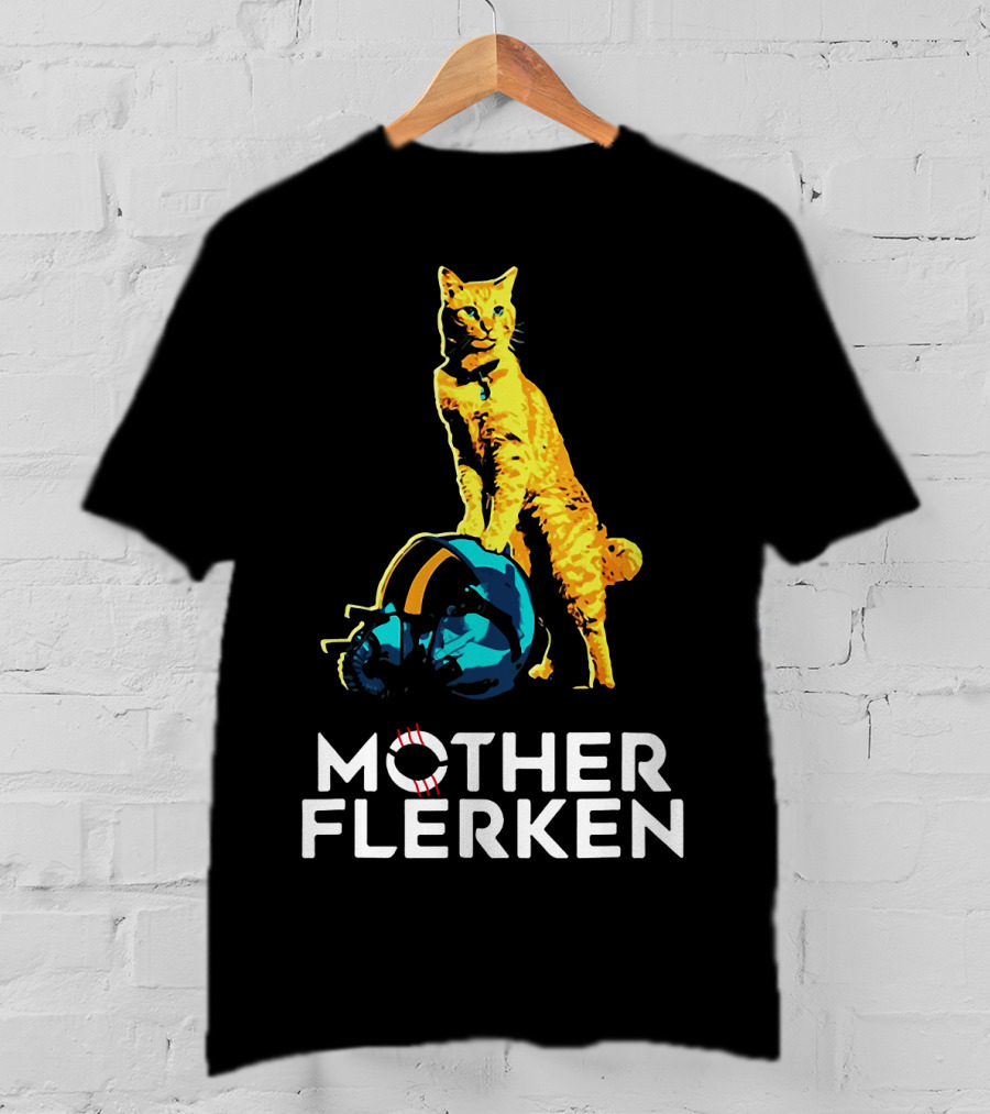 Mother Flerken Cat With Goose Helmet Marvel Fan T-Shirt