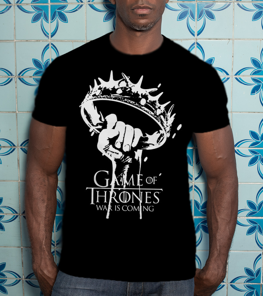 Game Of Thrones War Is Coming Crown Hand T-Shirt