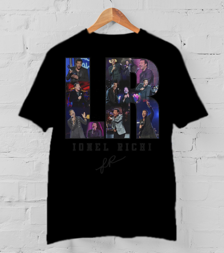 Lionel Richie Live Performance Montage LR Signature T-Shirt