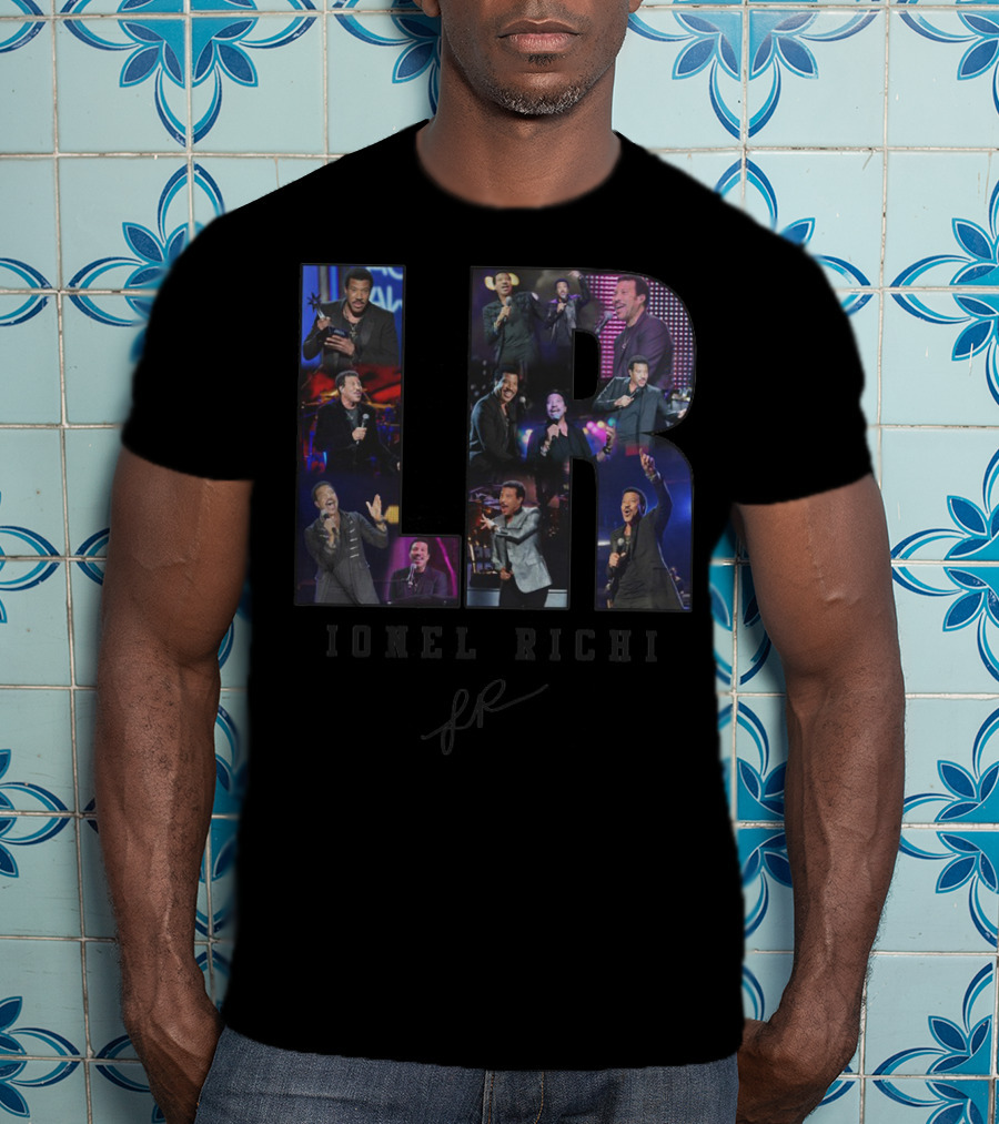Lionel Richie Live Performance Montage LR Signature T-Shirt
