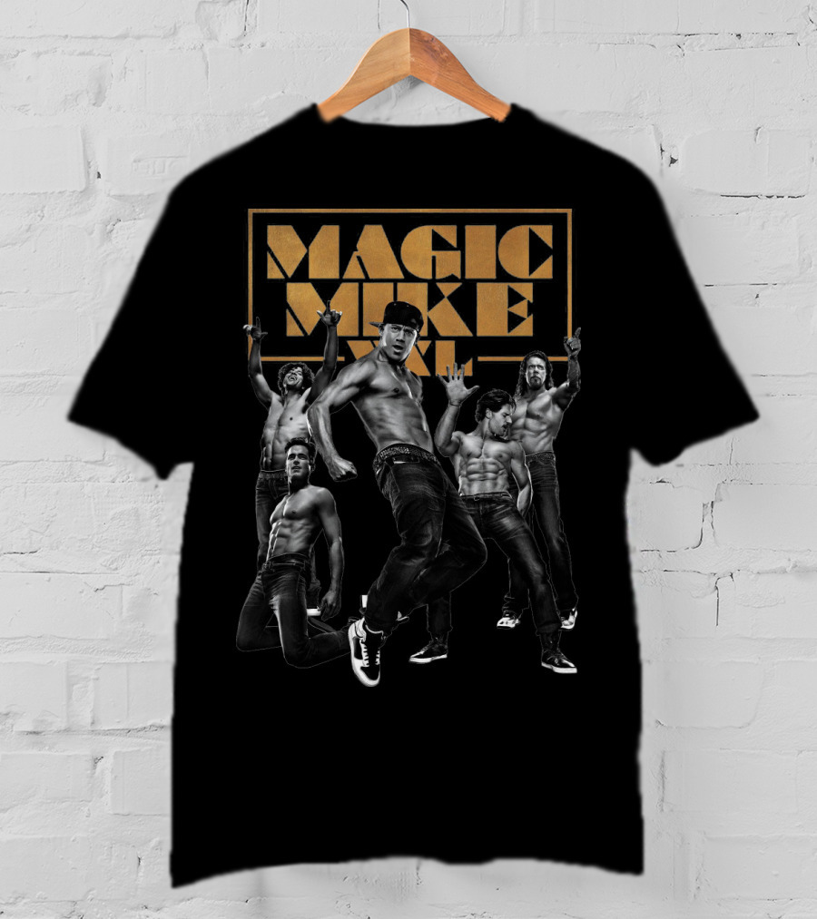 Magic Mike Dance Crew Dynamic Pose Visual T-Shirt