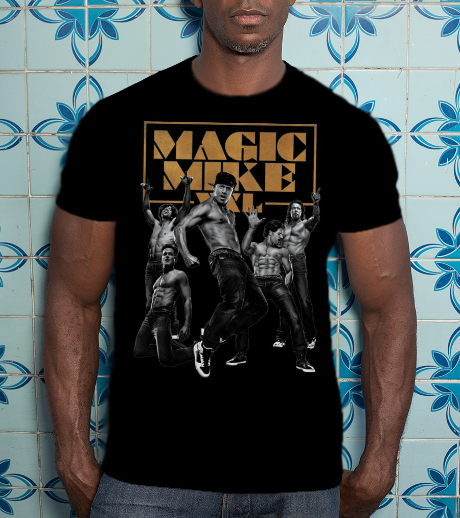 Magic Mike Dance Crew Dynamic Pose Visual T-Shirt