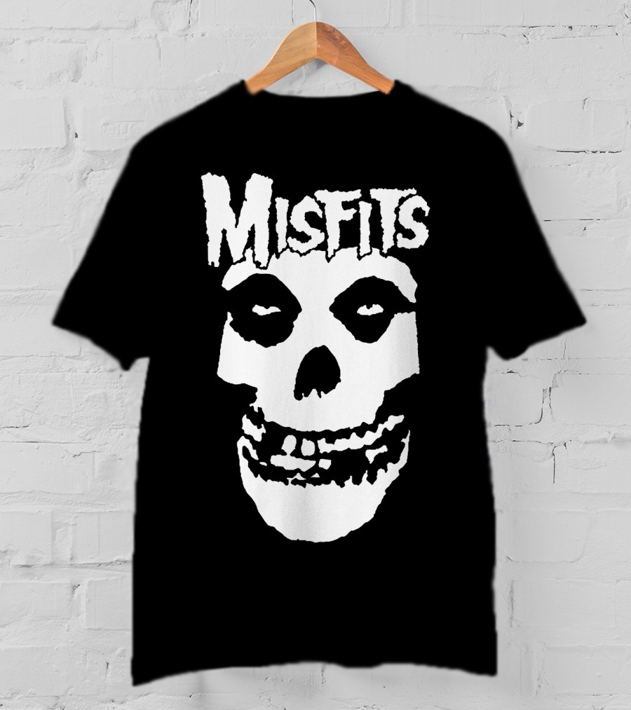 Misfits Fiend Skull Iconic Punk Rock Band T-Shirt