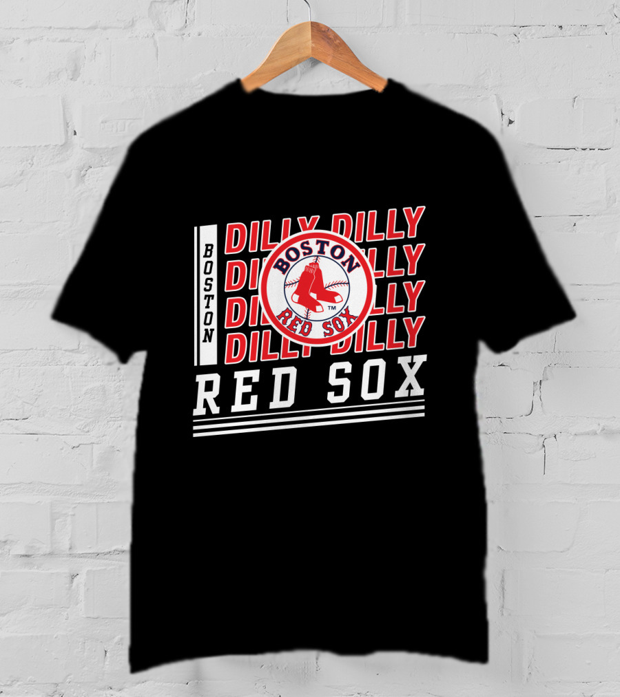 Boston Red Sox Dilly Dilly For Fans With Iconic Team T-Shirt
