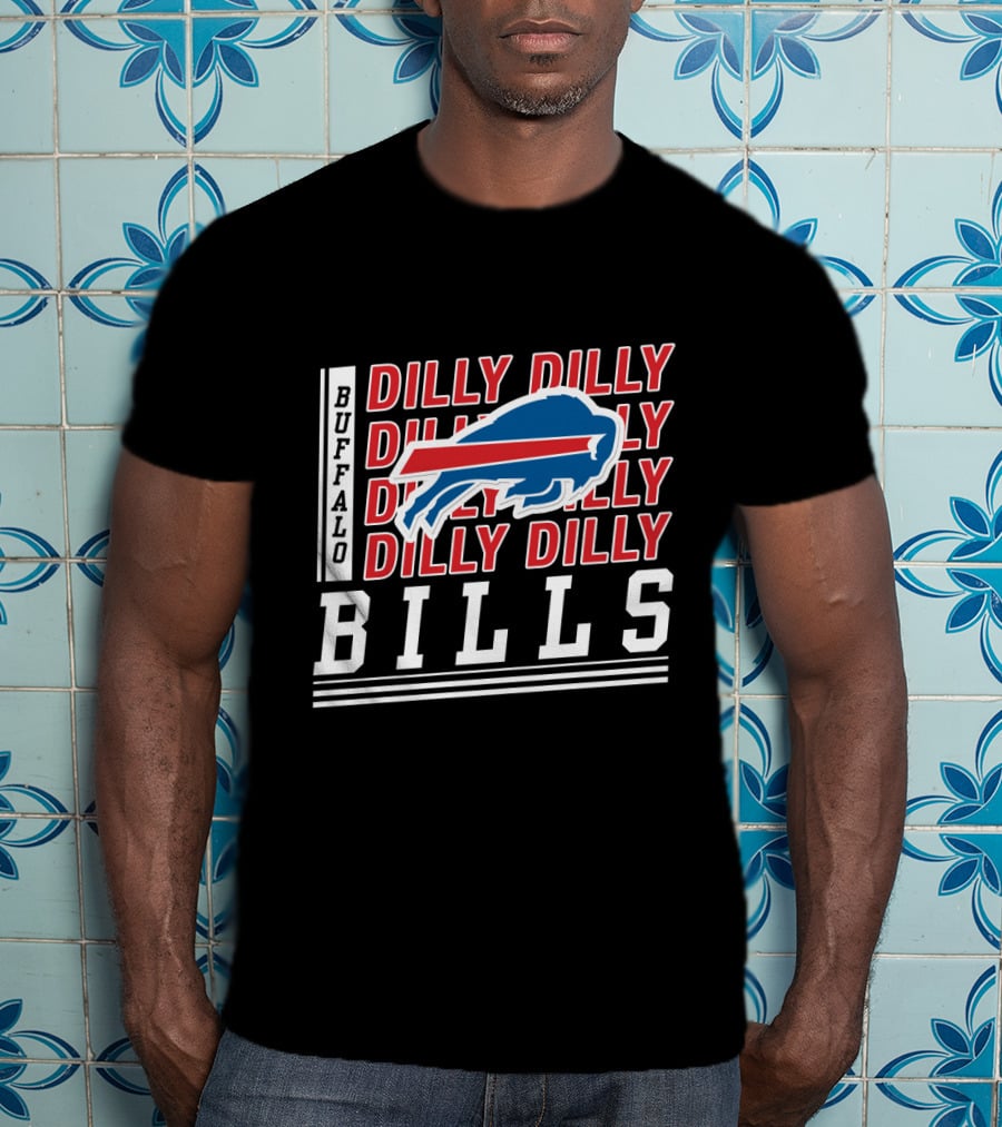 Buffalo Bills Dilly Dilly Fans Bud Light Collaboration T-Shirt