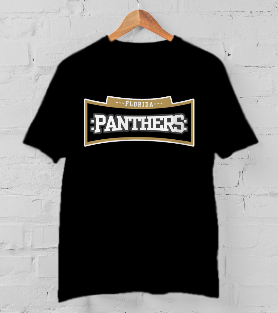 Florida Panthers NHL Fans Team Banner T-Shirt
