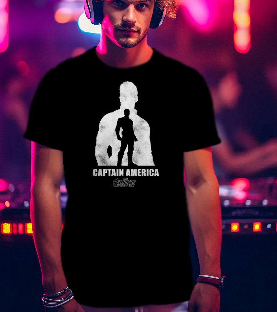 Captain America Avengers Infinity War Shadow T-Shirt