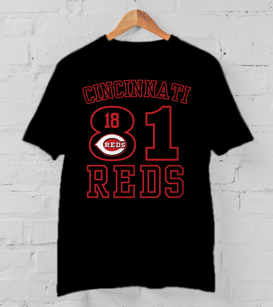 Cincinnati Reds 1881 Established Team Logo T-Shirt