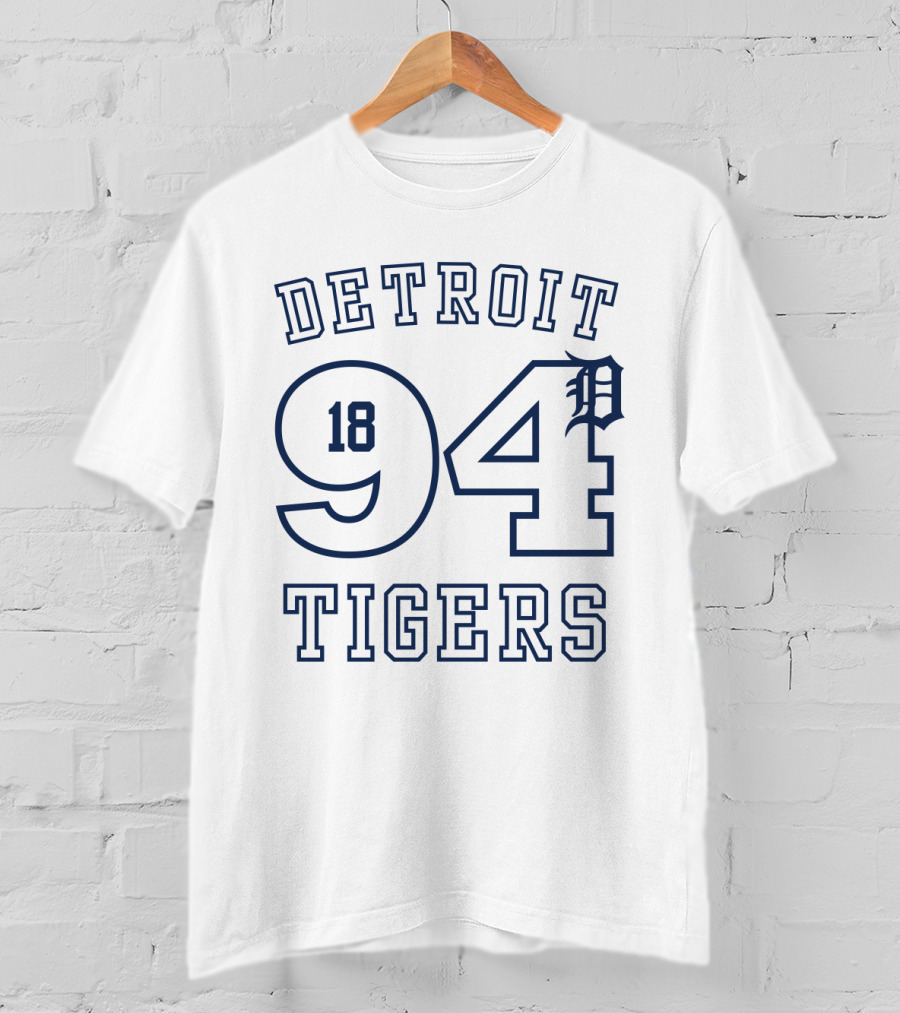 Detroit Tigers 1894 Vintage Sports Team T-Shirt