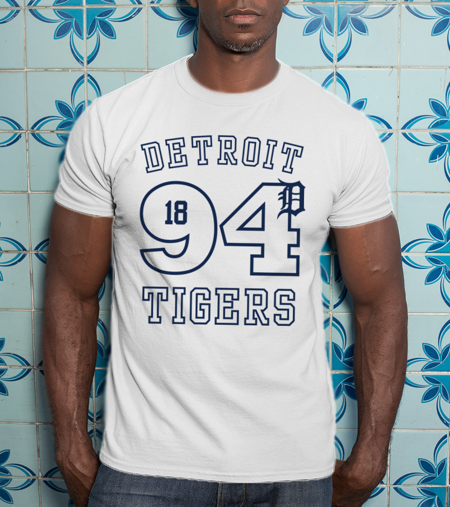 Detroit Tigers 1894 Vintage Sports Team T-Shirt