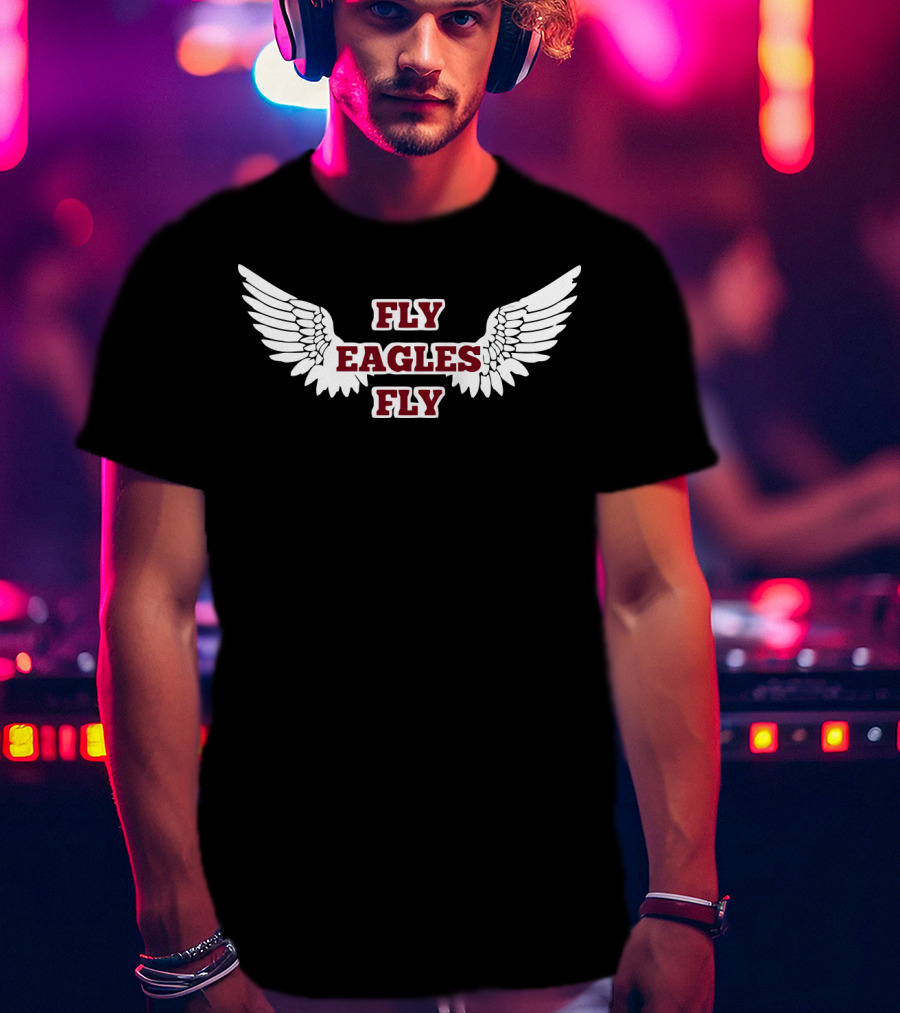 Fly Eagles Fly Philadelphia Eagles Wings T-Shirt