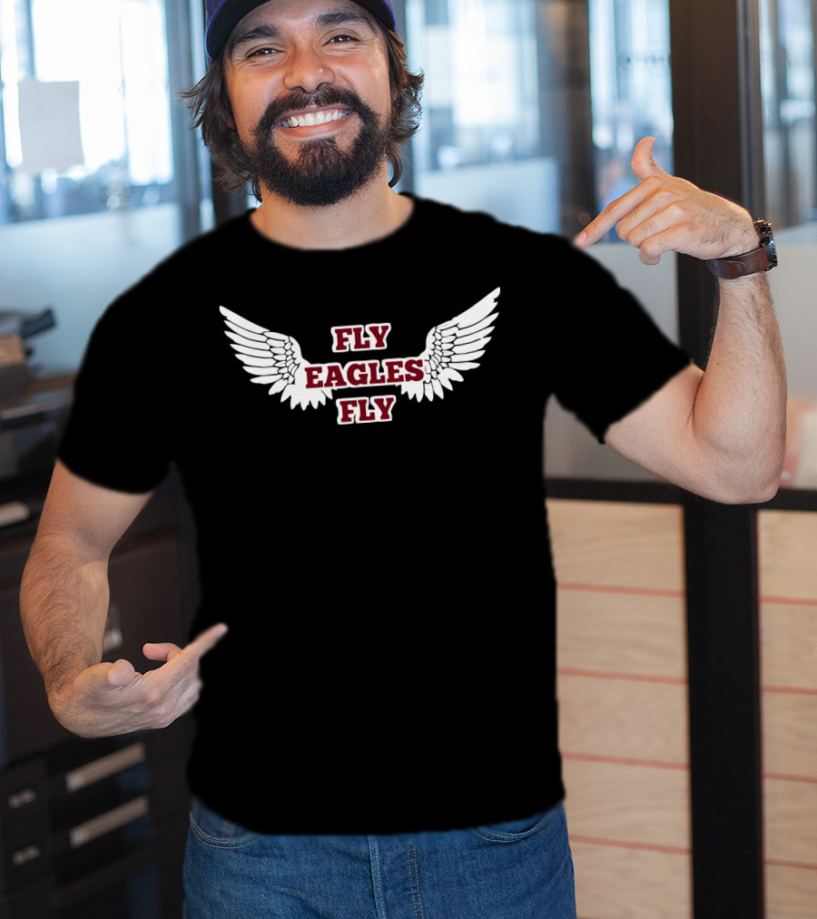 Fly Eagles Fly Philadelphia Eagles Wings T-Shirt