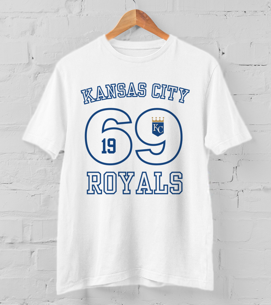 Kansas City Royals 1969 KC Crown T-Shirt